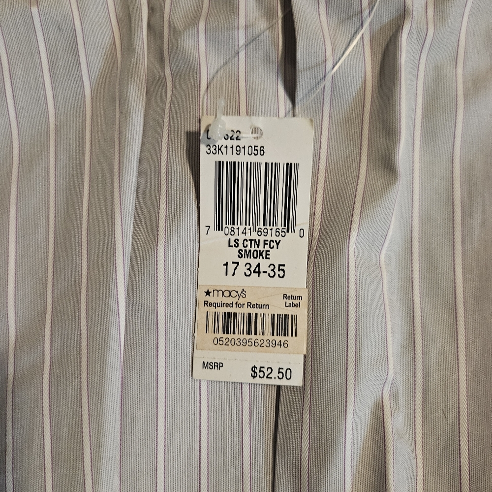 Striped Button-Up Shirt - Picture 2 of 6